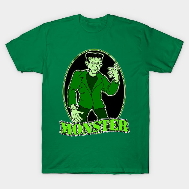 Monster - Frankenstein T-Shirt by rossradiation